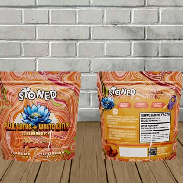 Stoned Blue Lotus + White Lotus Gummies 10000mg Best Price