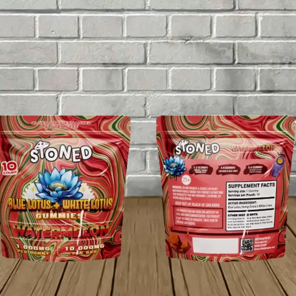 Stoned Blue Lotus + White Lotus Gummies 10000mg Best Price