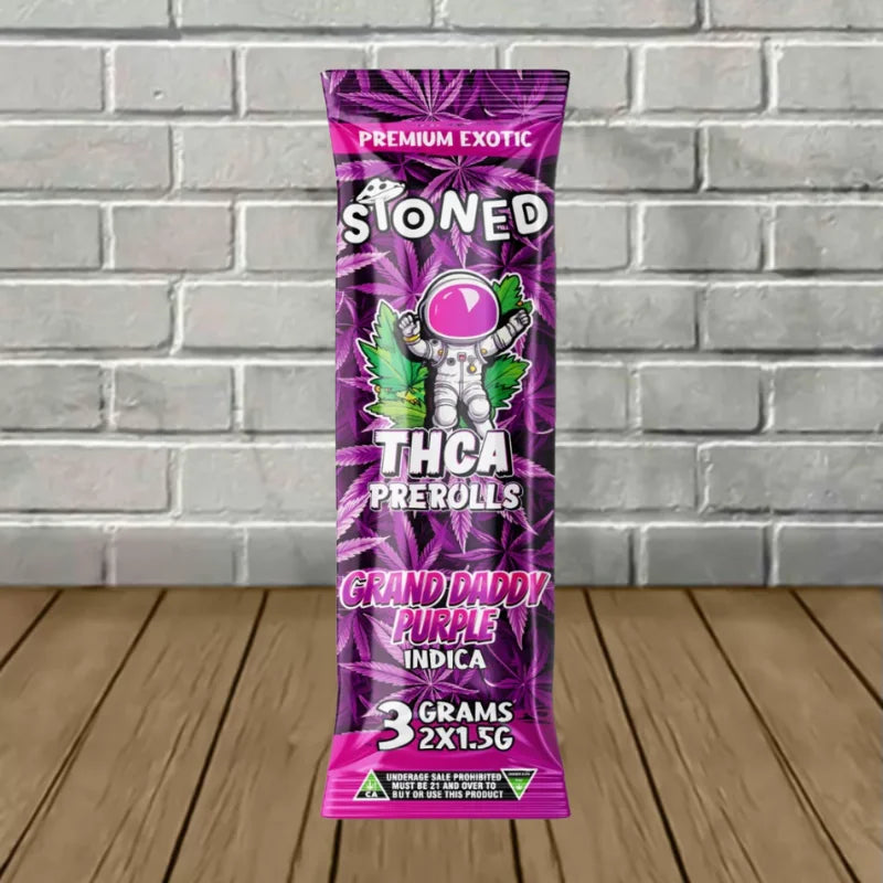 Stoned THCa Prerolls 3g