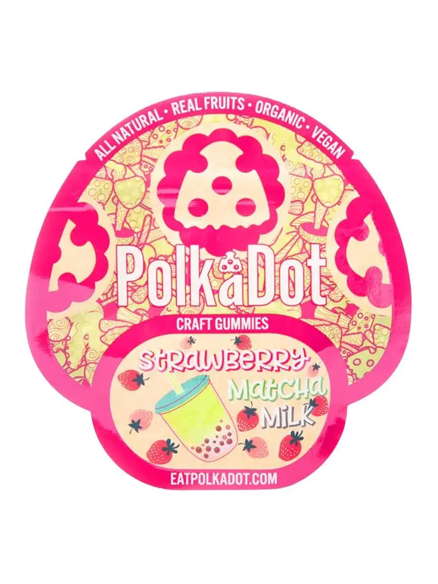 Strawberry Matcha Milk Polkadot Craft Gummies 4G Best Price