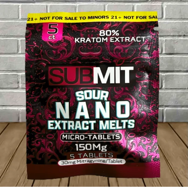Submit Sour Red Nano Kratom Extract Melts 150mg Best Price