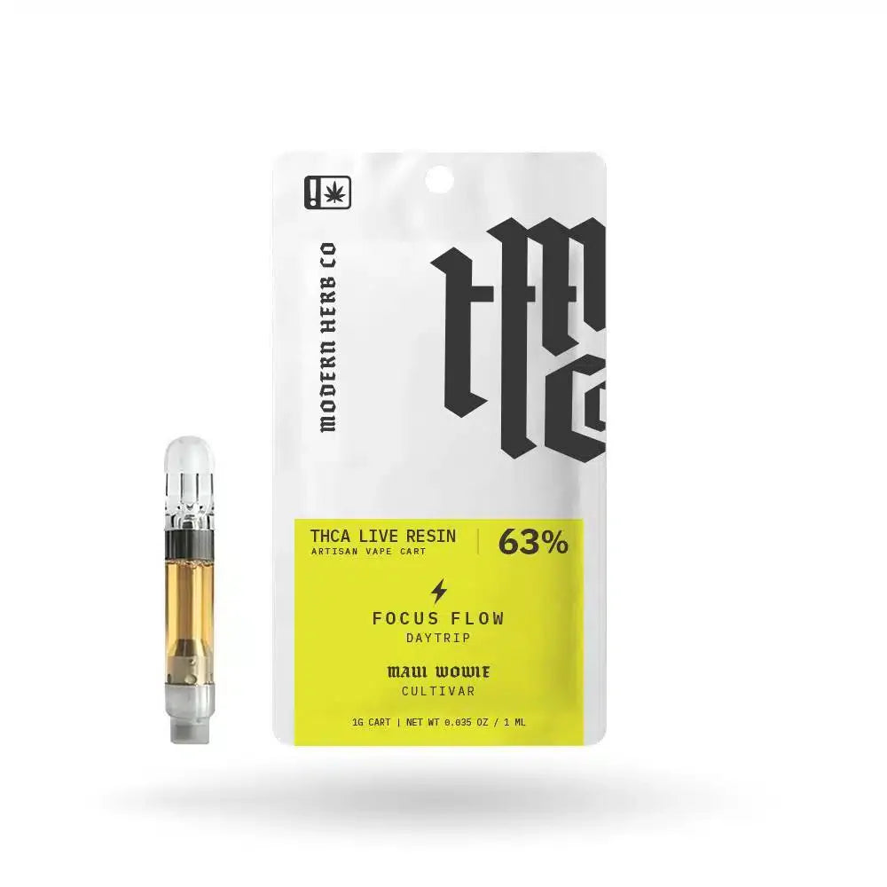 THCa Live Resin Cartridge Uncut: Daytrip Maui Wowie Best Price