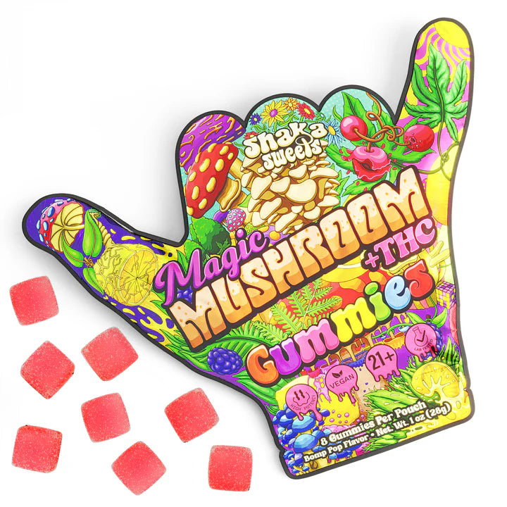 Shaka Sweets Magic Mushroom + D9 Gummies Best Price