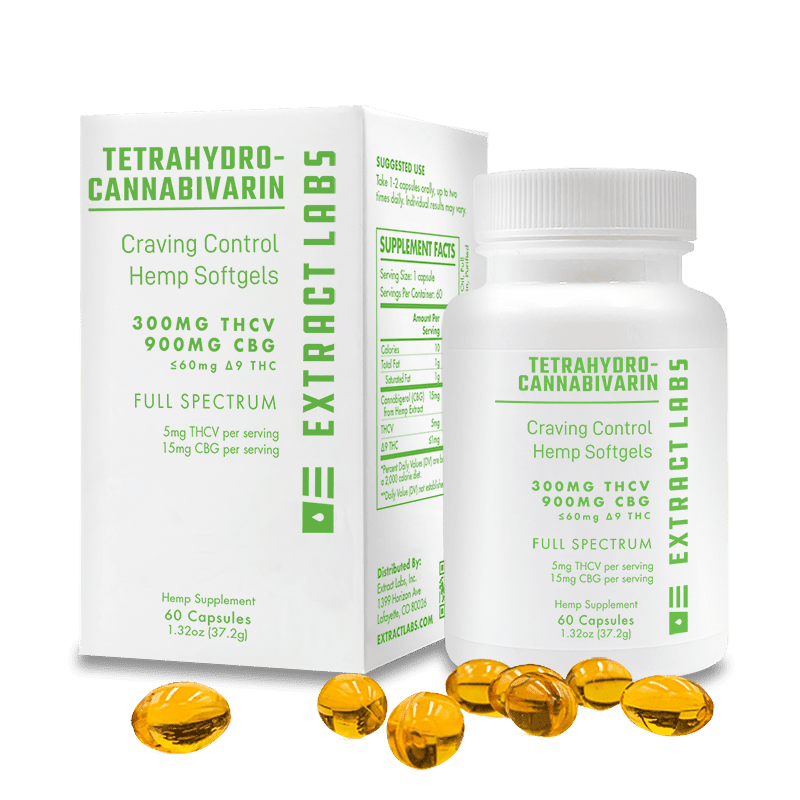 Extract Labs THCV Capsules | Craving Control