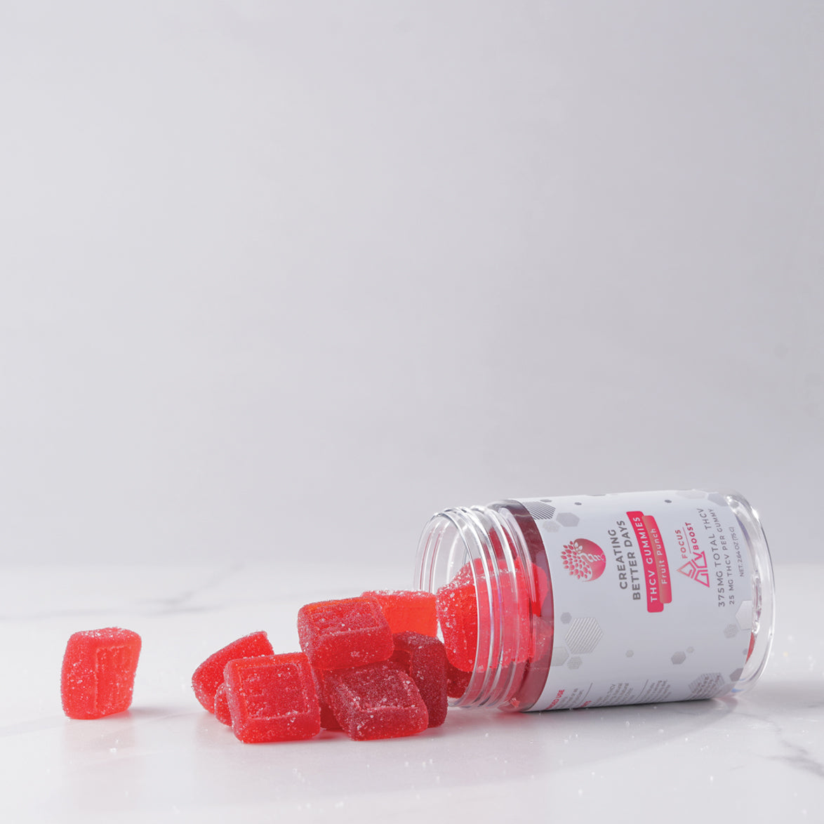 Fruit Punch THCV Gummies 375 MG