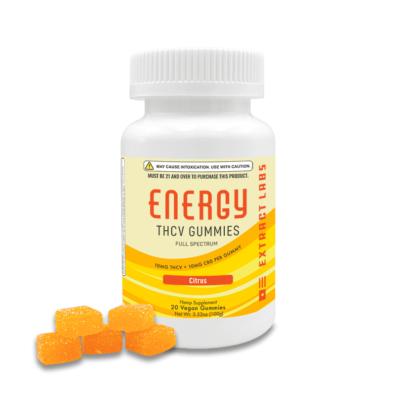 Extract Labs THCV Gummies | Energy | Citrus