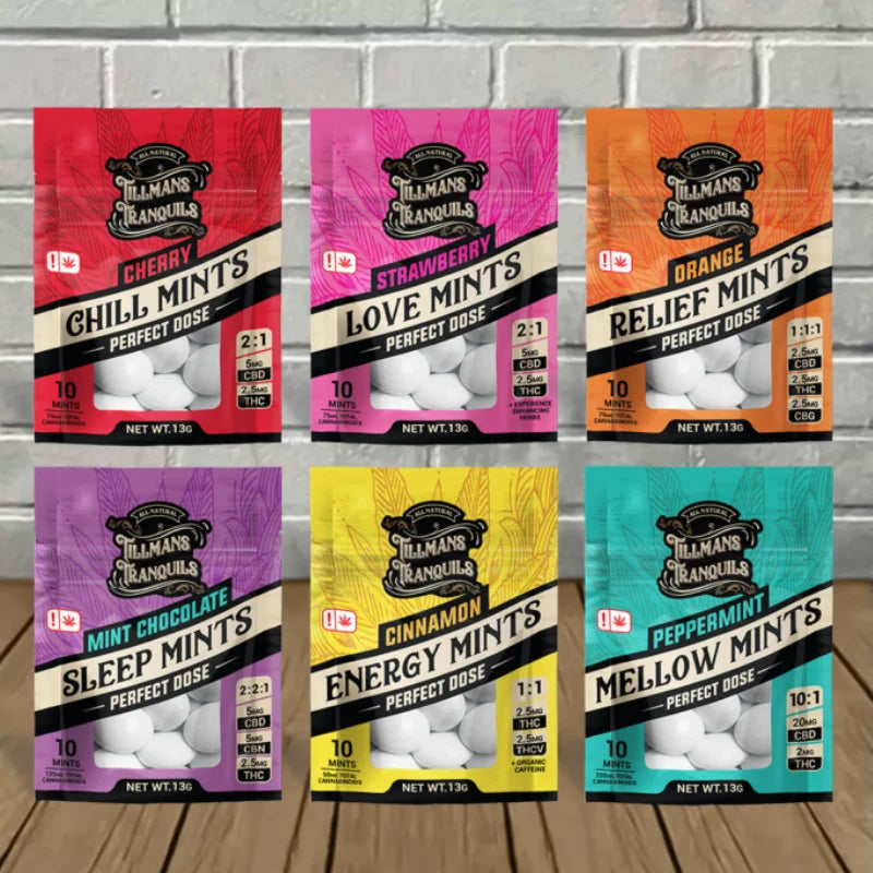 Tillmans Tranquils Perfect Dose THC Infused Mints Best Price