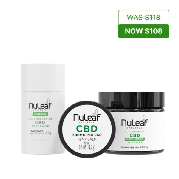 Nuleaf Naturals CBD Topical Bundle Best Price