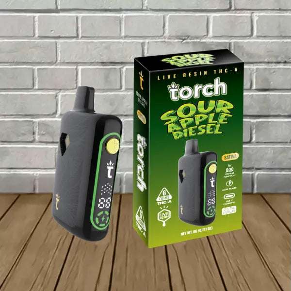 Torch X Pulse Live Resin THCa Disposable Vape 6g Best Price