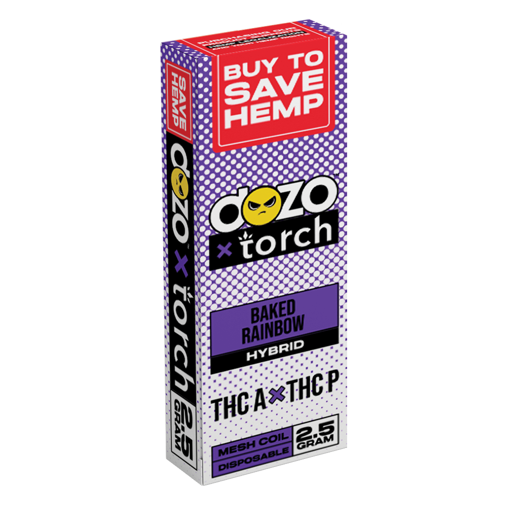 DOZOxTorch Save Hemp Baked Rainbow | Hybrid | 2.5G Best Price
