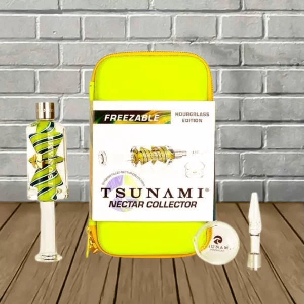 Tsunami Freezable Glycerin Hourglass Nectar Collector Best Price