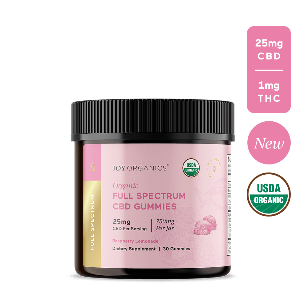 Joy Organics: Organic Full Spectrum CBD Gummies