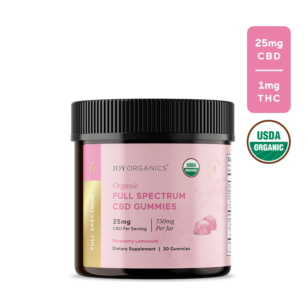 Joy Organics: Organic Full Spectrum CBD Gummies