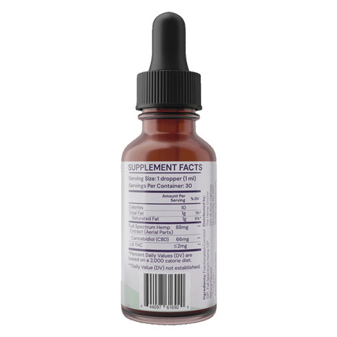 The Hemp Doctor 33:1 CBD USDA Organic Tincture
