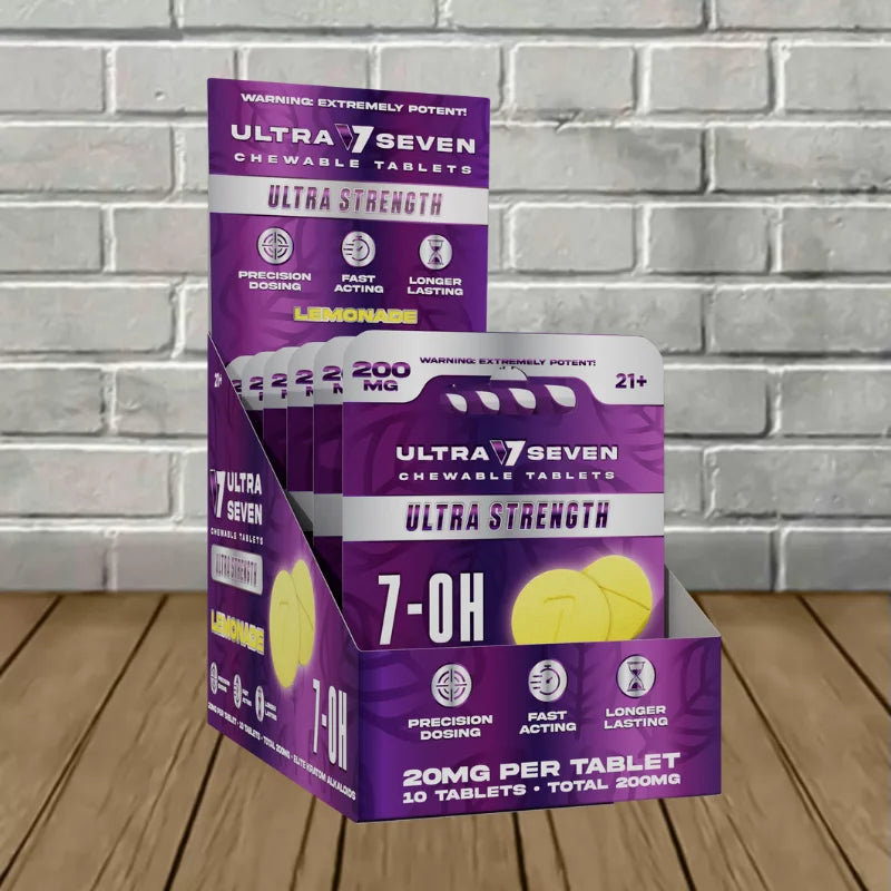 Ultra Seven 7OH Ultra Strength Tablets Bulk Case Deal