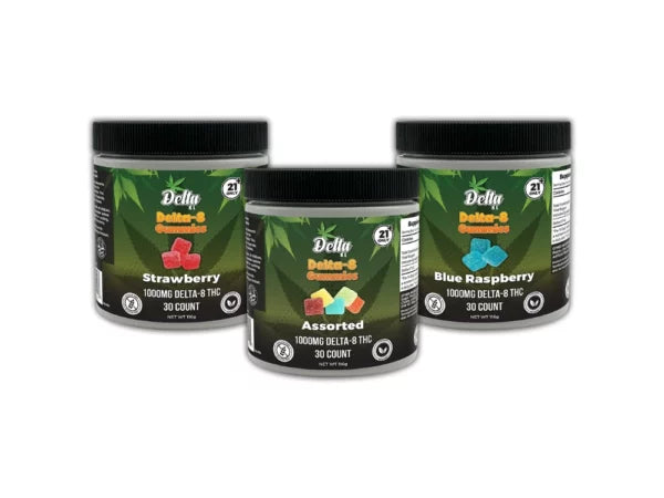 DeltaXL | Delta 8 THC Gummy Squares 500mg - 1000mg