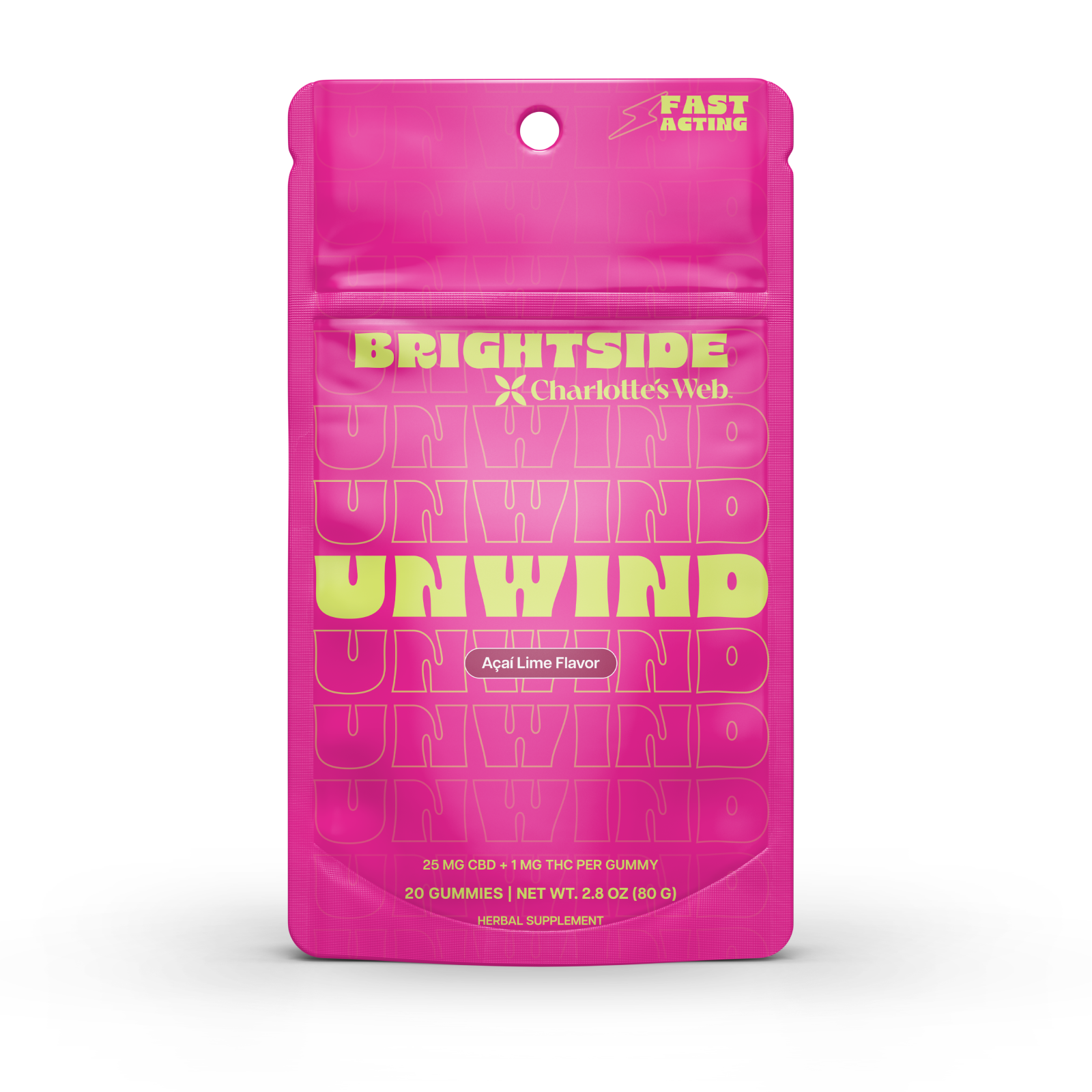 Charlotte's Web Unwind THC Gummies