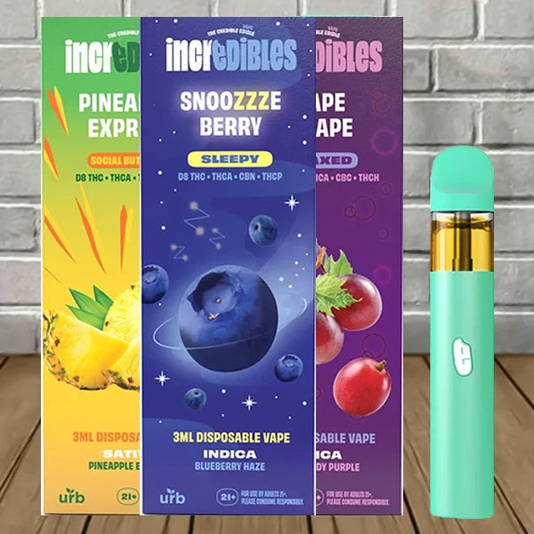 Urb Incredibles Disposable Vape 3ml Best Price