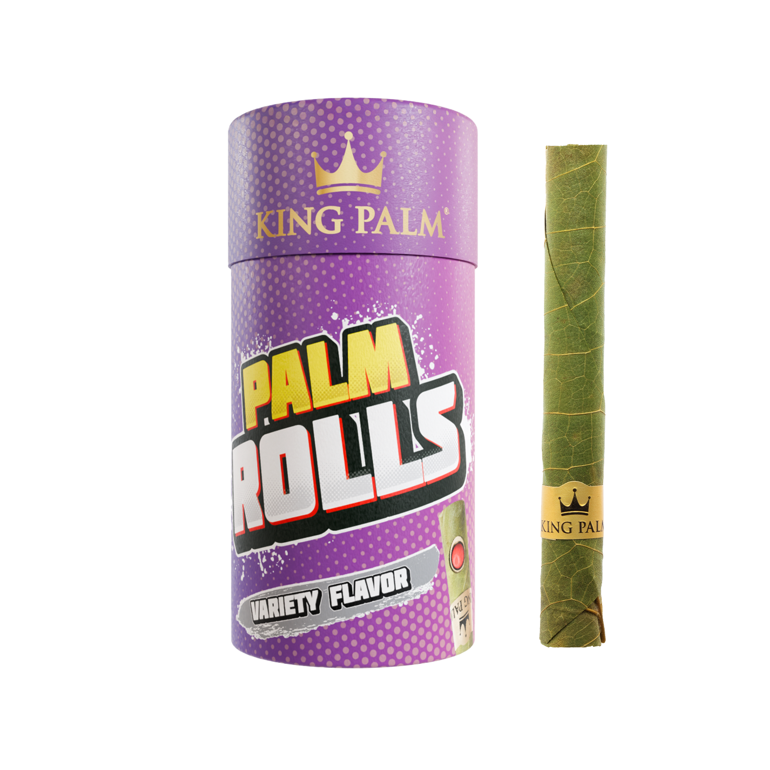 King Palm 20 Mini Rolls – Variety Flavors (Each Roll Different)
