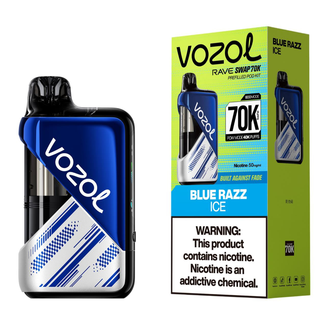 Vozol Rave Swap Disposable (70000 Puffs)