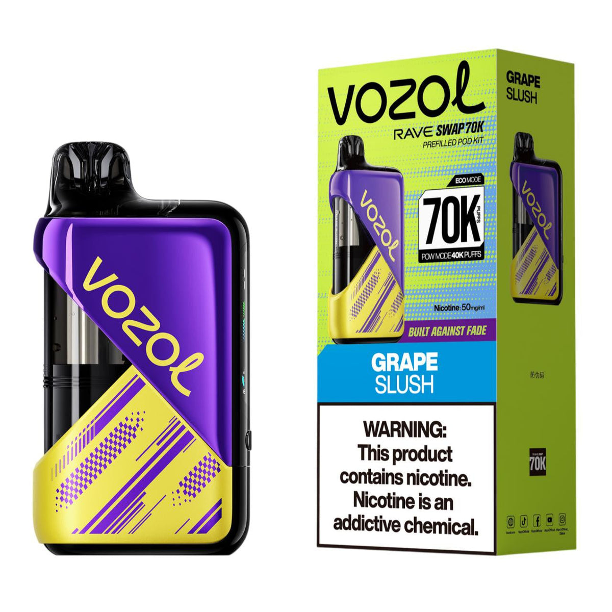 Vozol Rave Swap Disposable (70000 Puffs)