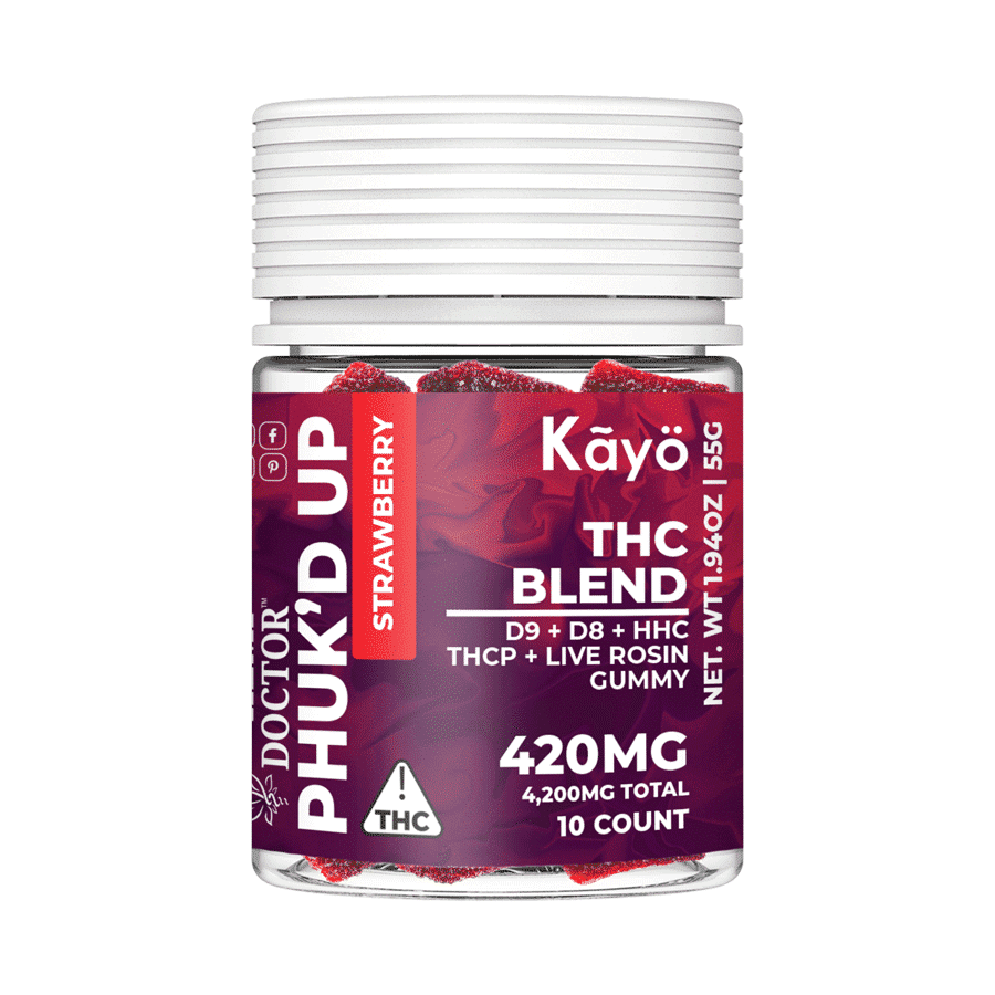 The Hemp Doctor Phuk’d Up | 420mg THC Blend Gummies
