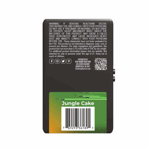 The Hemp Doctor THCA Bubble Hash Infused PreRoll Tins (5pk)