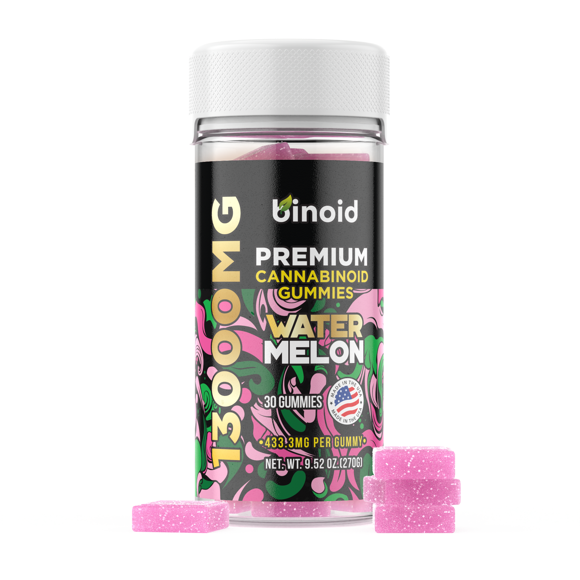 Binoid 13,000mg Gummies (Good Luck)