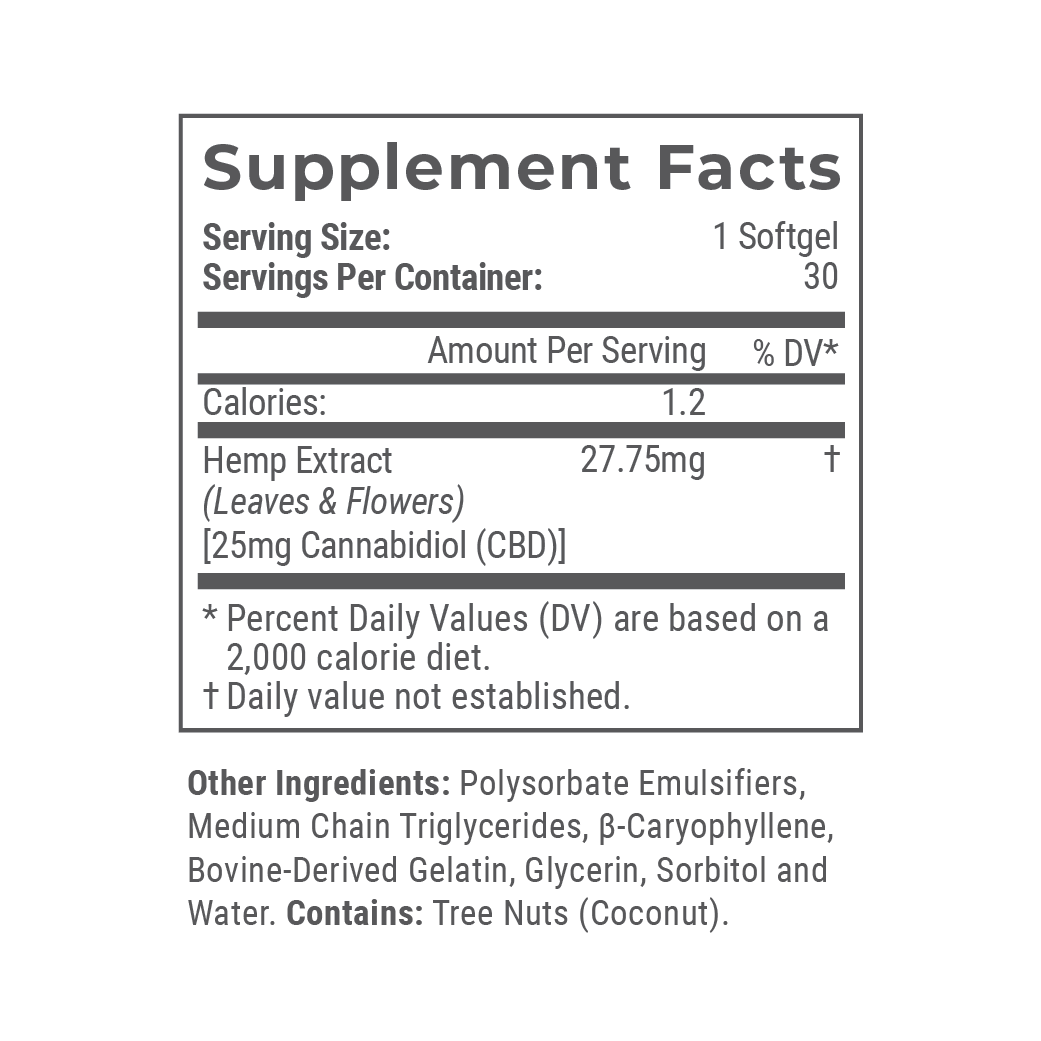 Joy Organics CBD Softgels 10mg / 25mg Best Price