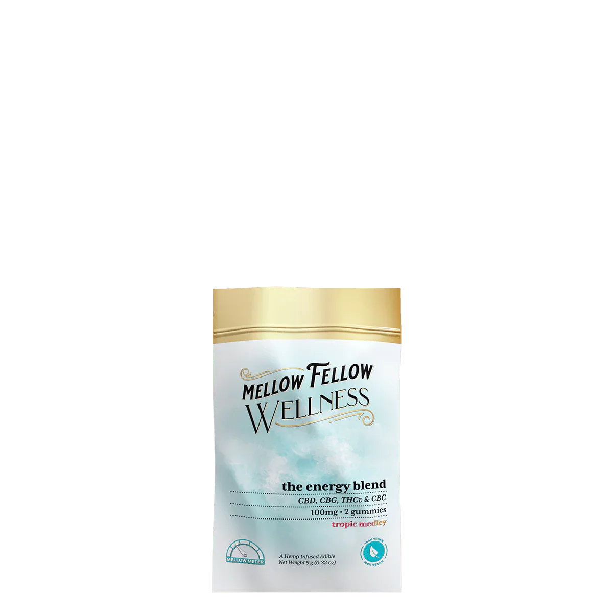 Mellow Fellow The Energy Blend - 100mg - 2 ct. Tropic Medley Best Sales Price - Edibles