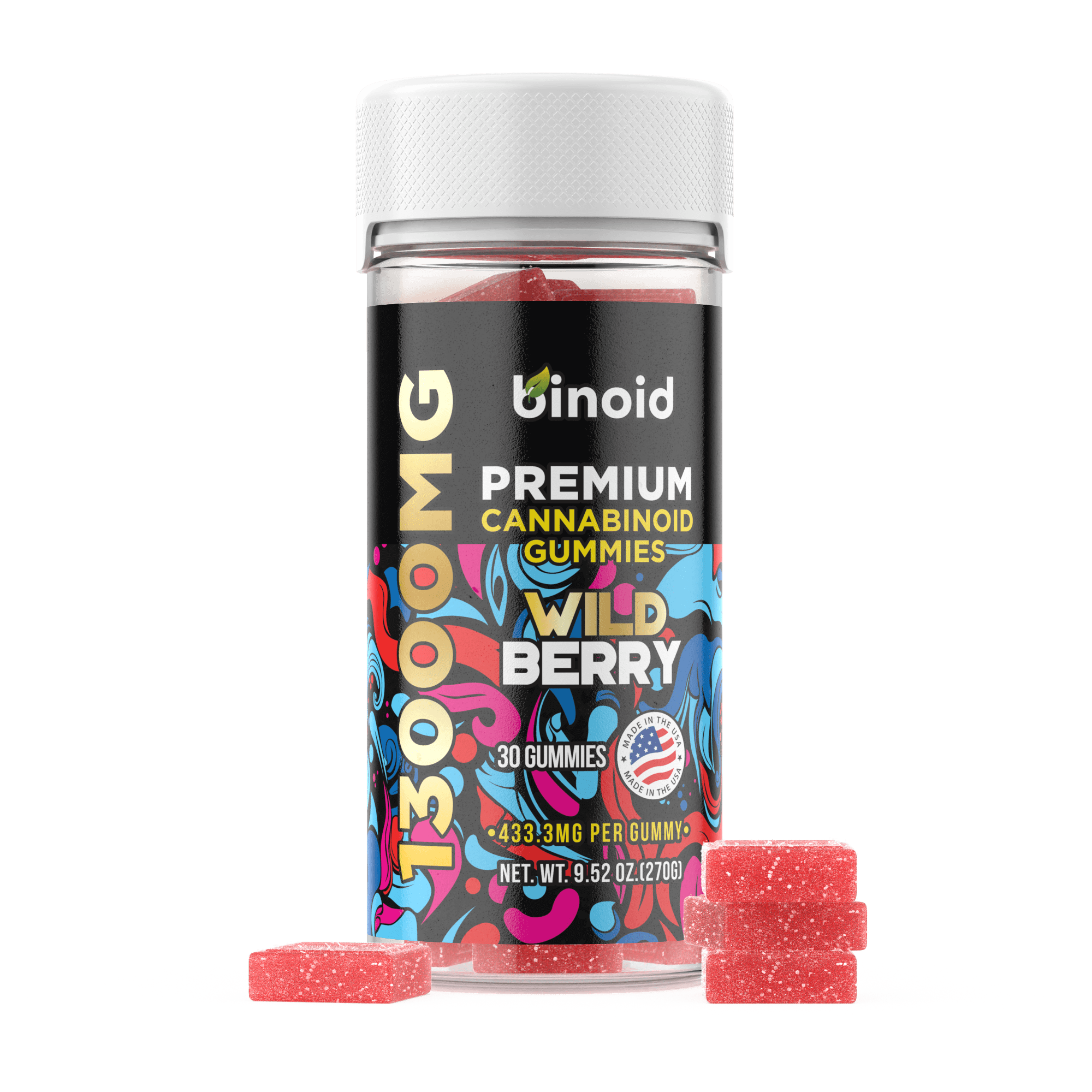 Binoid 13,000mg Gummies (Good Luck)