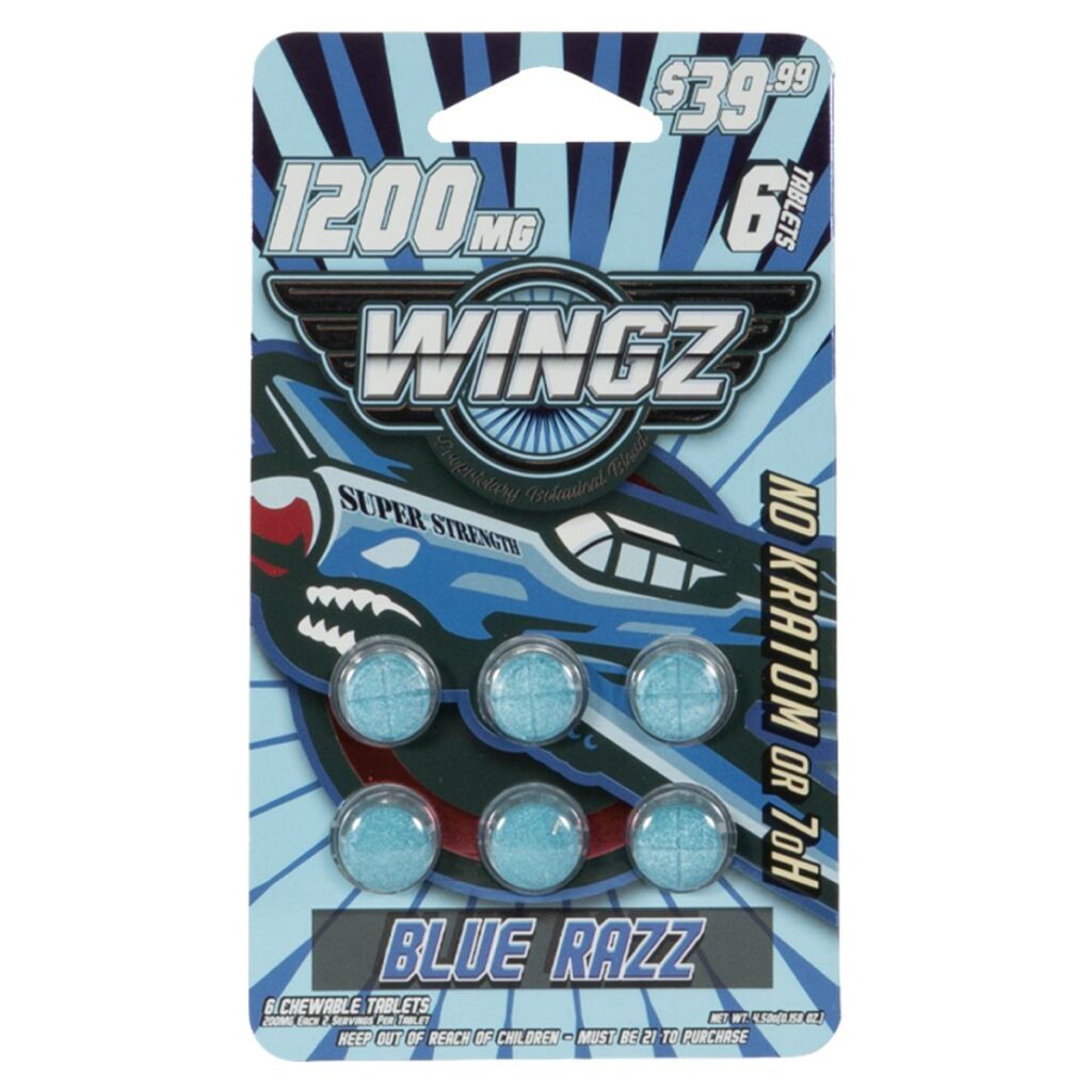 Wingz 1200mg Super Strength Botanical Blend Tablets 6pk