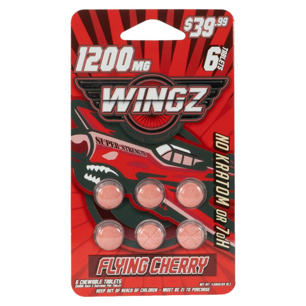 Wingz 1200mg Super Strength Botanical Blend Tablets 6pk