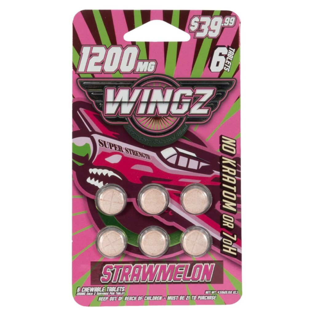 Wingz 1200mg Super Strength Botanical Blend Tablets 6pk