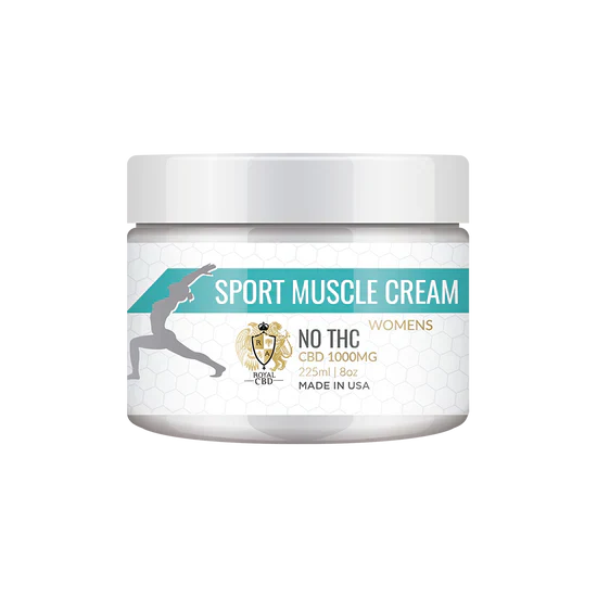RA Royal CBD | Women's Muscle Cream 300mg - 1000mg Best Price