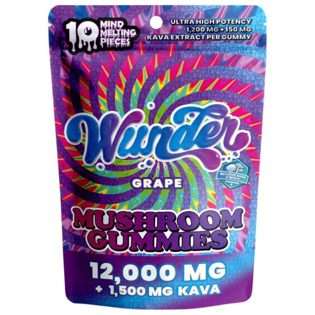 Wunder High Potency Mushroom Gummies 10ct