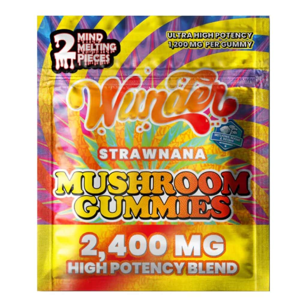 Wunder High Potency Mushroom Gummies 2ct