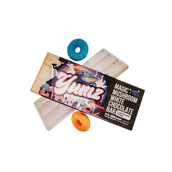Yumz Amanita Muscaria Chocolate Bar – Fruit Circled Cereal Best Sales Price - Gummies