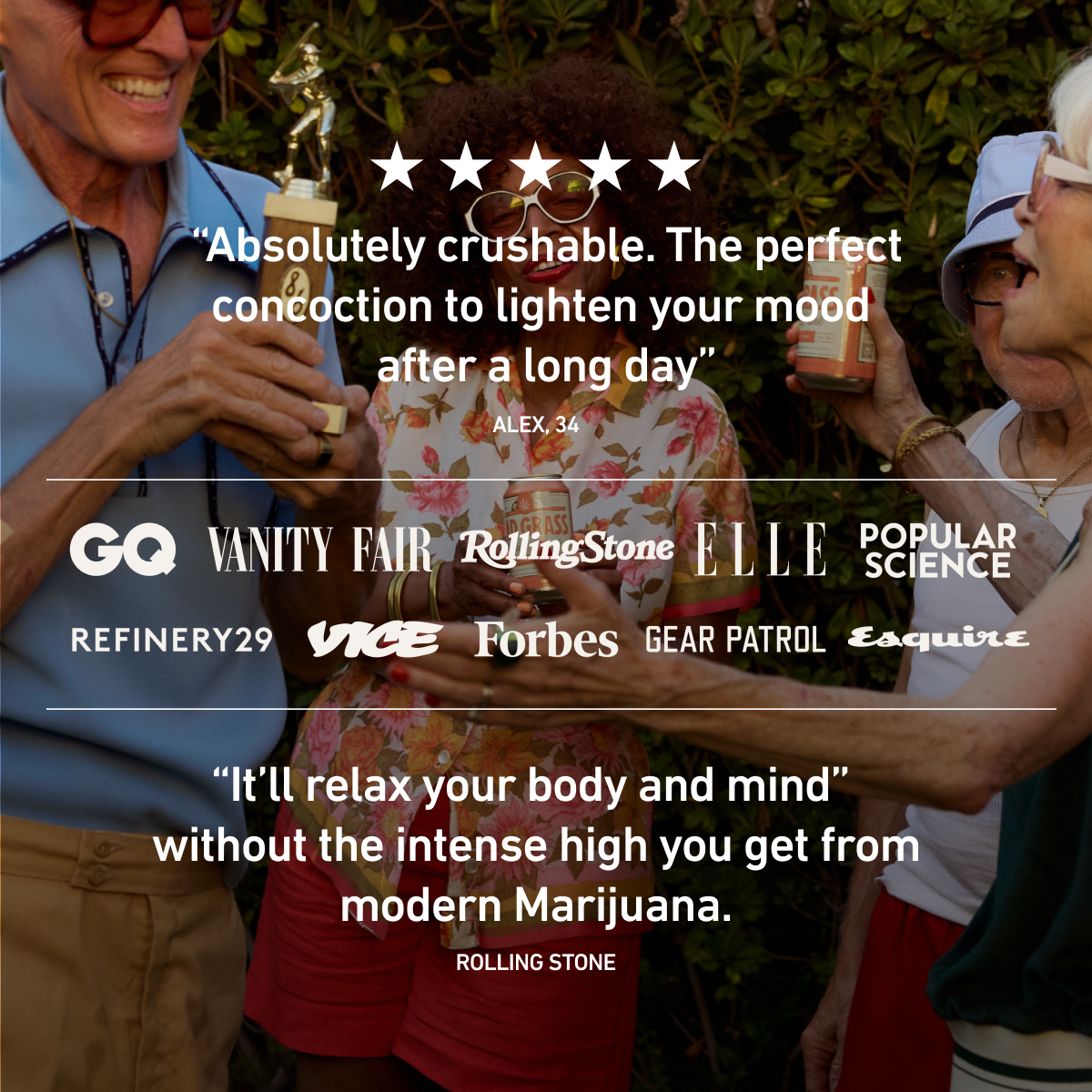 Dad Grass THC Drinks - Full Flight [Best Seller]