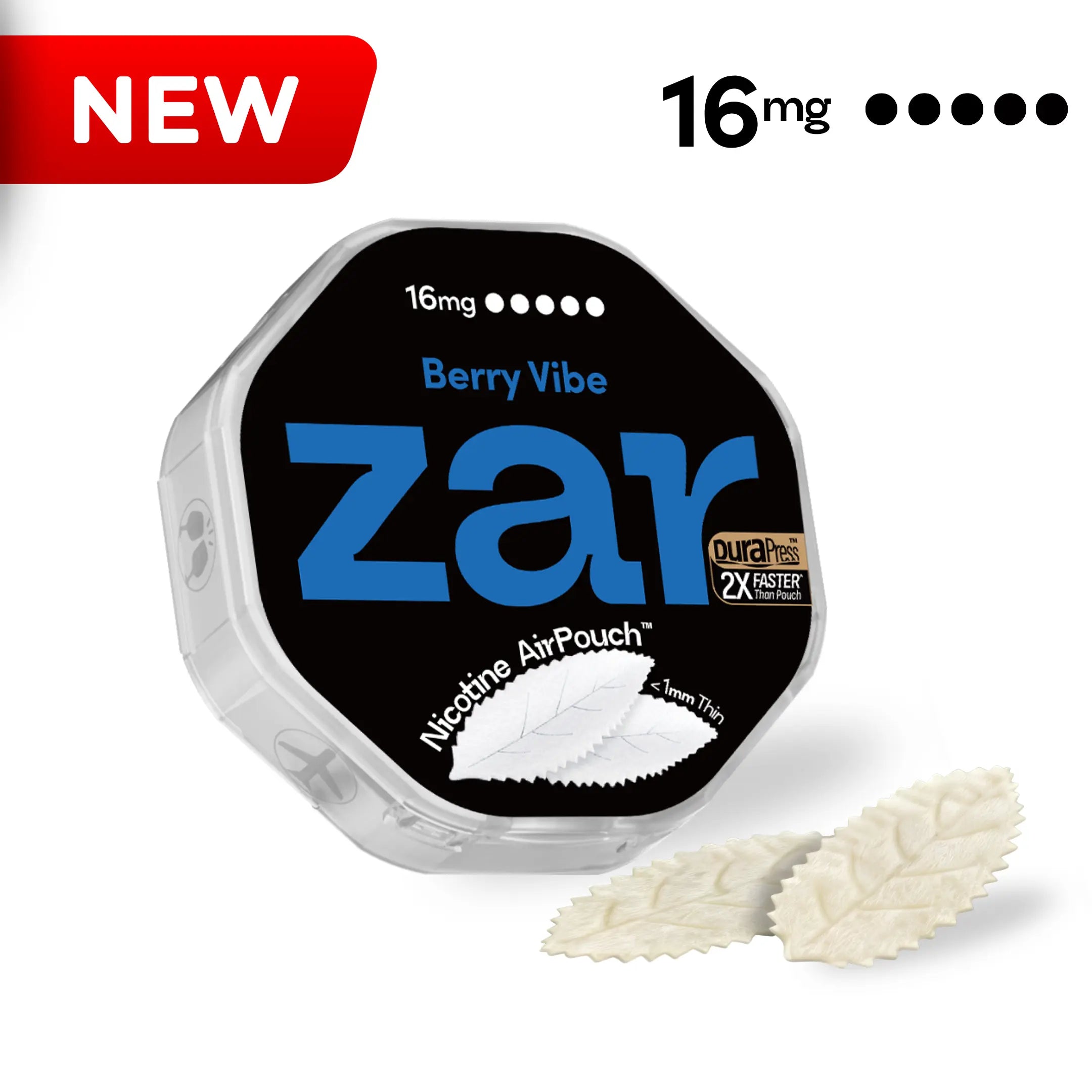 zarpouch Berry Vibe 16MG Nicotine AirPouch