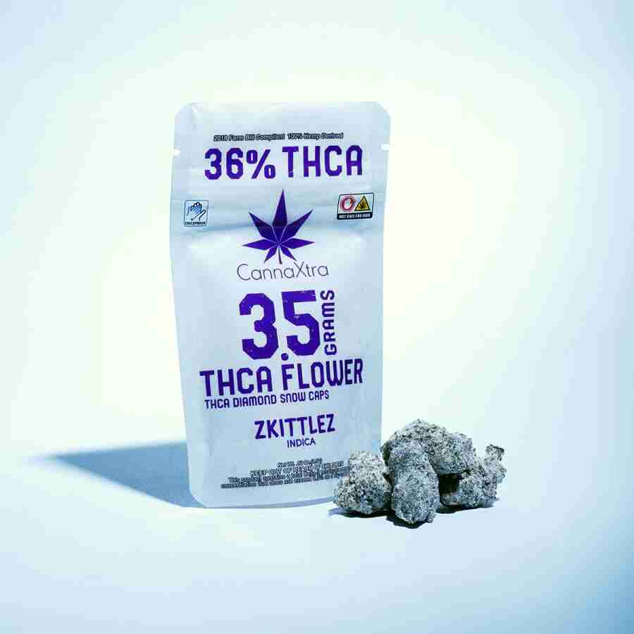 CannaXtra THCa Diamond Snow Caps Flower 3.5g Best Price