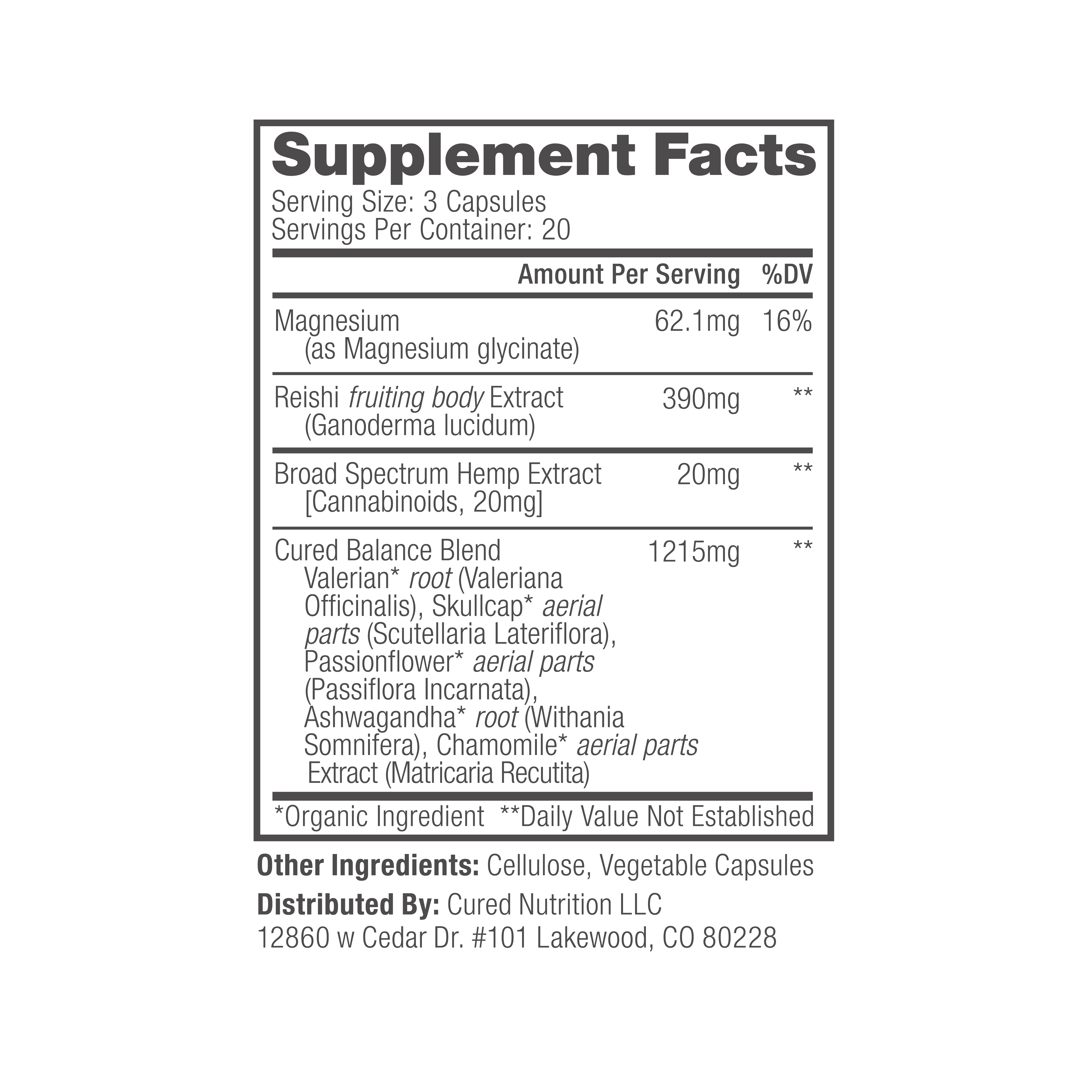 Cured Nutrition Your Daily Dose Bundle