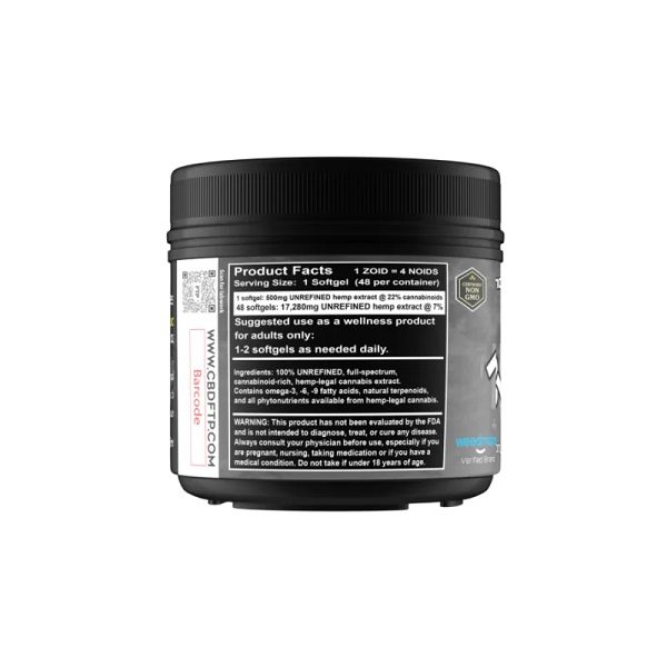 ZOIDS™ CBD Softgels 4,800mg (48ct) Best Price