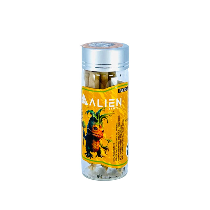 Alien Exotics THC-A Mini Prerolls 2.5g – 5CT