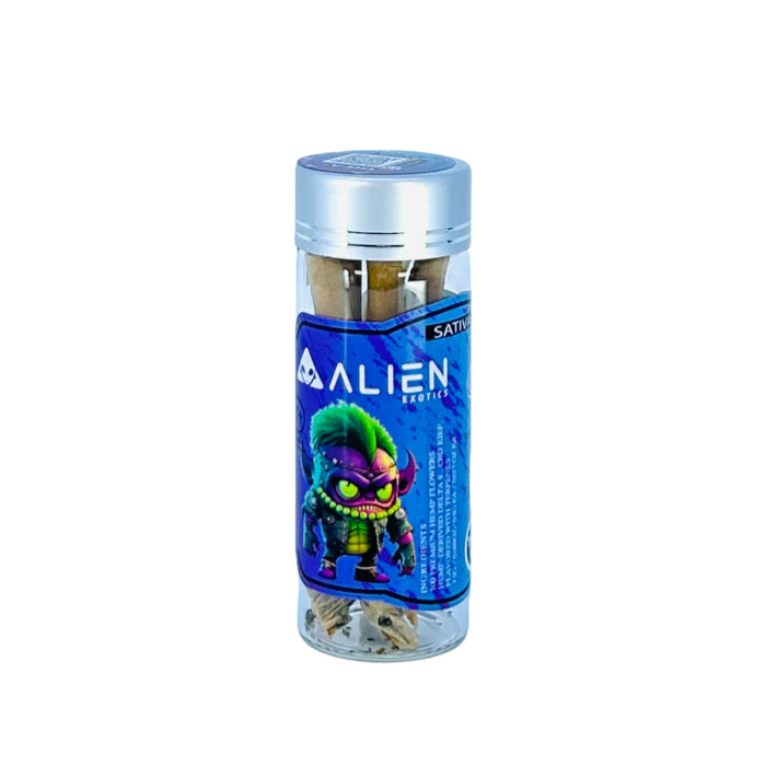 Alien Exotics THC-A Mini Prerolls 2.5g – 5CT