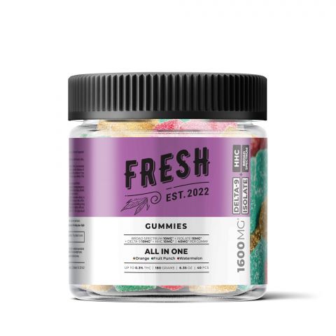 All In One Gummies - Delta 9 - 1600mg - Fresh Best Price
