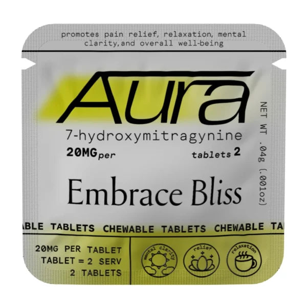 Aura 7-OH Chewable Kratom Tablets 20mg | 2ct