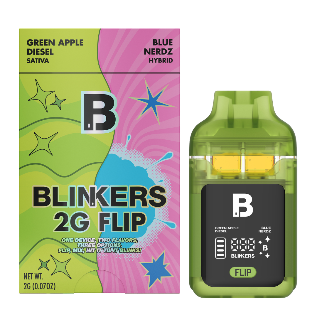 Blinkers Flip THC-A Disposable Vape 2G