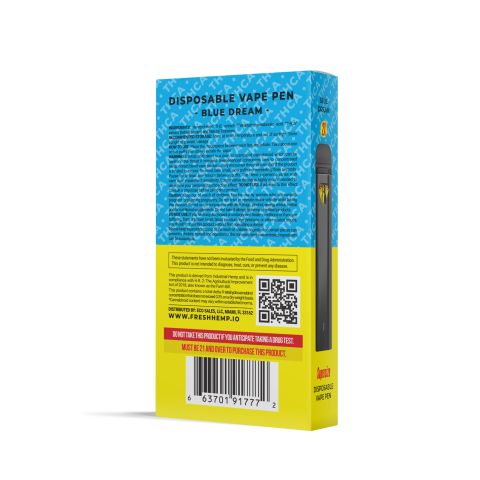 Blue Dream Vape Pen - THCA, D8 Blend - Disposable - Fresh - 1800mg Best Price