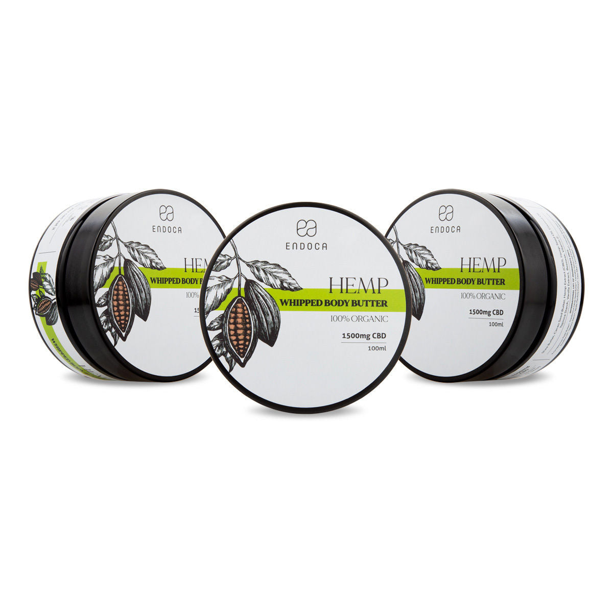 Endoca DE MIT 300-1500 MG CBD ANGEREICHERTE CREME